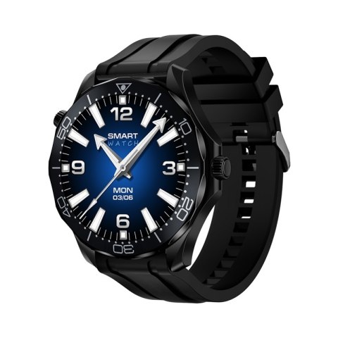VELTORI Smartwatch Veltori VT150-1 Czarny Pasek Silikonowy + Czarna Bransoleta VELTORI Smartwatch Veltori VT150-1 Czarny Pasek Silikonowy + Czarna Bransoleta