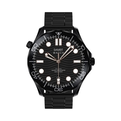 VELTORI Smartwatch Veltori VT150-1 Czarny Pasek Silikonowy + Czarna Bransoleta VELTORI Smartwatch Veltori VT150-1 Czarny Pasek Silikonowy + Czarna Bransoleta