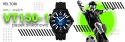 VELTORI Smartwatch Veltori VT150-1 Czarny Pasek Silikonowy + Czarna Bransoleta