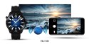 VELTORI Smartwatch Veltori VT150-1 Czarny Pasek Silikonowy + Czarna Bransoleta