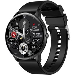VELTORI Smartwatch Veltori VT160-1 Czarny Pasek Silikonowy