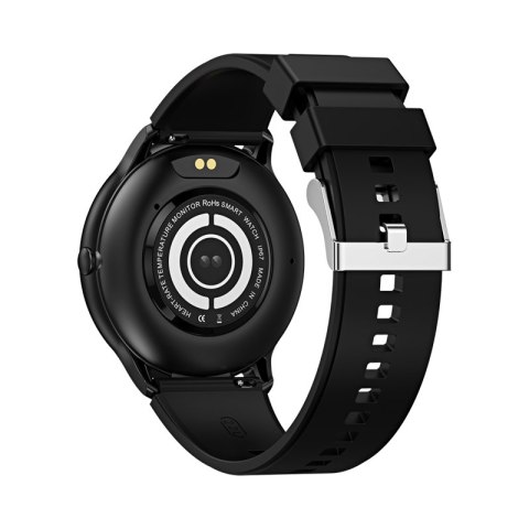 VELTORI Smartwatch Veltori VT160-1 Czarny Pasek Silikonowy VELTORI Smartwatch Veltori VT160-1 Czarny Pasek Silikonowy
