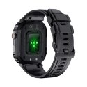 VELTORI Smartwatch Veltori VT200-1 Czarny Pasek Silikonowy