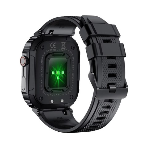 VELTORI Smartwatch Veltori VT200-1 Czarny Pasek Silikonowy VELTORI Smartwatch Veltori VT200-1 Czarny Pasek Silikonowy