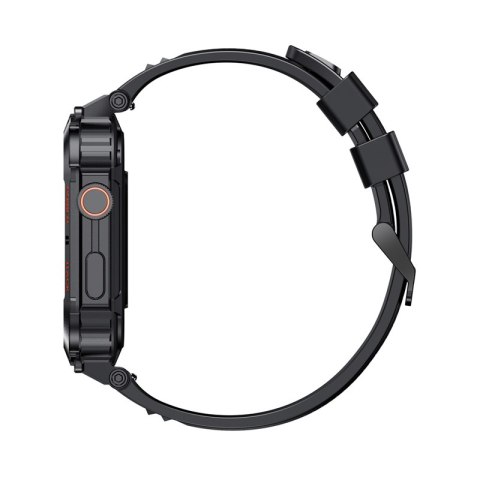 VELTORI Smartwatch Veltori VT200-1 Czarny Pasek Silikonowy VELTORI Smartwatch Veltori VT200-1 Czarny Pasek Silikonowy