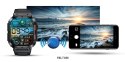 VELTORI Smartwatch Veltori VT200-1 Czarny Pasek Silikonowy