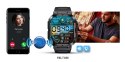 VELTORI Smartwatch Veltori VT200-1 Czarny Pasek Silikonowy