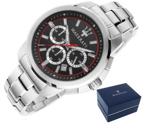 Maserati Zegarek Męski Maserati Successo R8873621009 + BOX Maserati Zegarek Męski Maserati Successo R8873621009 + BOX
