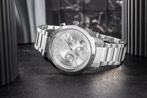 Skmei Zegarek Męski Skmei 9097SI + BOX Skmei Zegarek Męski Skmei 9097SI + BOX