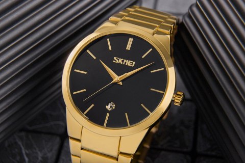 Skmei Zegarek Męski Skmei 9140GDBK + BOX Skmei Zegarek Męski Skmei 9140GDBK + BOX