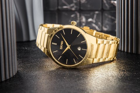 Skmei Zegarek Męski Skmei 9140GDBK + BOX Skmei Zegarek Męski Skmei 9140GDBK + BOX