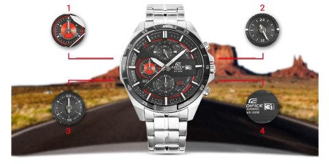 CASIO Zegarek Męski CASIO EDIFICE EFR-556DB-1AVUEF 10 BAR CASIO Zegarek Męski CASIO EDIFICE EFR-556DB-1AVUEF 10 BAR