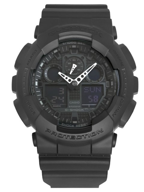 CASIO Zegarek Męski CASIO G-SHOCK GA-100-1A1ER + BOX CASIO Zegarek Męski CASIO G-SHOCK GA-100-1A1ER + BOX