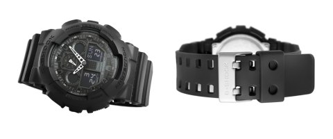 CASIO Zegarek Męski CASIO G-SHOCK GA-100-1A1ER + BOX CASIO Zegarek Męski CASIO G-SHOCK GA-100-1A1ER + BOX