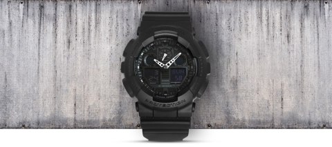 CASIO Zegarek Męski CASIO G-SHOCK GA-100-1A1ER + BOX CASIO Zegarek Męski CASIO G-SHOCK GA-100-1A1ER + BOX