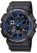 CASIO Zegarek Męski CASIO G-SHOCK GA-100-1A2ER + BOX