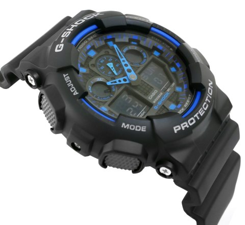 CASIO Zegarek Męski CASIO G-SHOCK GA-100-1A2ER + BOX CASIO Zegarek Męski CASIO G-SHOCK GA-100-1A2ER + BOX