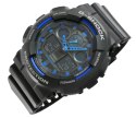 CASIO Zegarek Męski CASIO G-SHOCK GA-100-1A2ER + BOX
