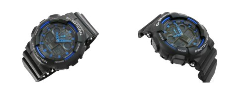 CASIO Zegarek Męski CASIO G-SHOCK GA-100-1A2ER + BOX CASIO Zegarek Męski CASIO G-SHOCK GA-100-1A2ER + BOX