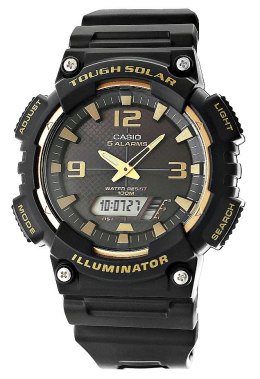 CASIO Zegarek Męski CASIO SOLAR AQ-S810W-1A3VDF