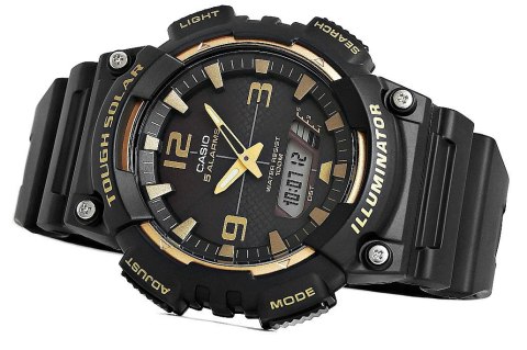 CASIO Zegarek Męski CASIO SOLAR AQ-S810W-1A3VDF CASIO Zegarek Męski CASIO SOLAR AQ-S810W-1A3VDF
