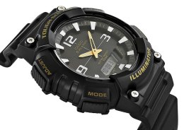 CASIO Zegarek Męski CASIO SOLAR AQ-S810W-1BVDF