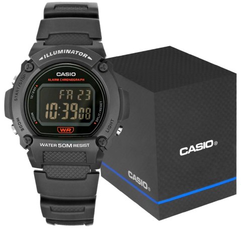 CASIO Zegarek Męski CASIO W-219H-8BVEF + BOX CASIO Zegarek Męski CASIO W-219H-8BVEF + BOX