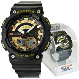 PACIFIC Zegarek Męski Pacific 349AD-2 10 BAR Unisex Do PŁYWANIA