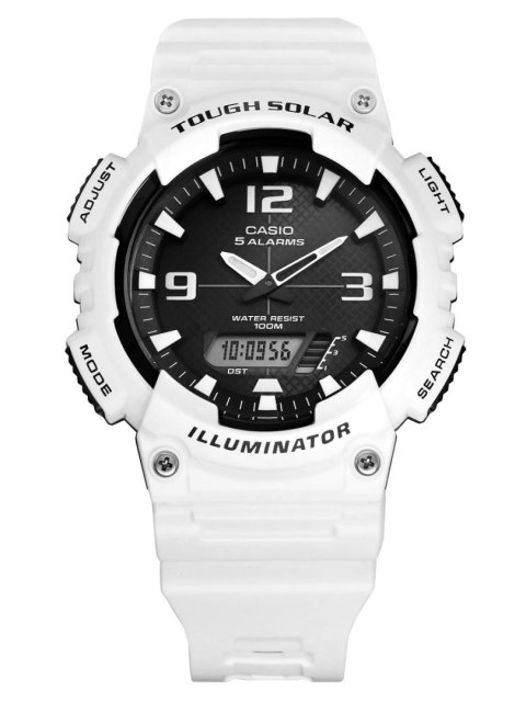 CASIO Zegarek Męski CASIO Solar AQ-S810WC-7AVDF CASIO Zegarek Męski CASIO Solar AQ-S810WC-7AVDF