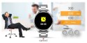 Giewont Smartwatch Giewont Vertex SmartCall GW450-6 Silver/Brown Leather