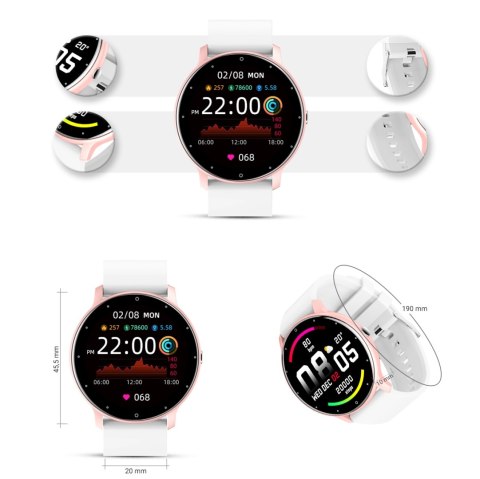 Gravity Smartwatch Damski Gravity GT1-7 Gravity Smartwatch Damski Gravity GT1-7