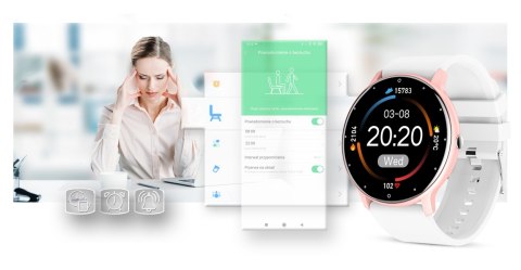 Gravity Smartwatch Damski Gravity GT1-7 Gravity Smartwatch Damski Gravity GT1-7