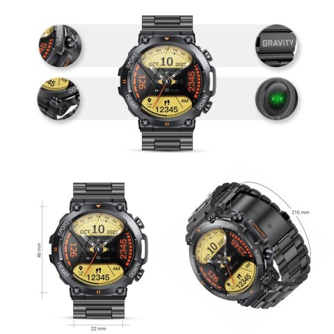 Gravity Smartwatch Gravity GT7-2 PRO Gravity Smartwatch Gravity GT7-2 PRO