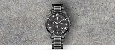 Hugo Boss Zegarek Męski Hugo Boss Aeroliner 1513180 + BOX Hugo Boss Zegarek Męski Hugo Boss Aeroliner 1513180 + BOX