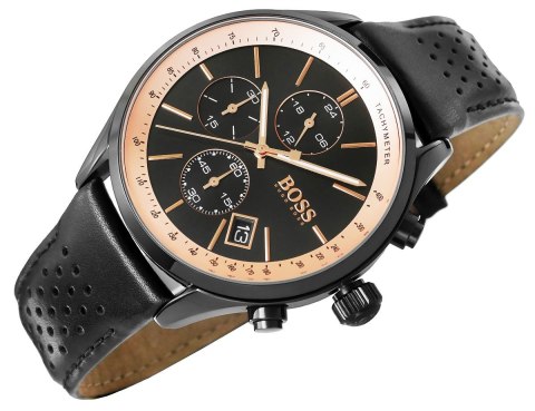Hugo Boss Zegarek Męski Hugo Boss Grand Prix 1513550 + BOX Hugo Boss Zegarek Męski Hugo Boss Grand Prix 1513550 + BOX