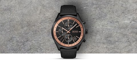 Hugo Boss Zegarek Męski Hugo Boss Grand Prix 1513550 + BOX Hugo Boss Zegarek Męski Hugo Boss Grand Prix 1513550 + BOX