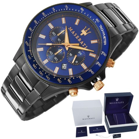 Maserati Zegarek Męski Maserati Sfida R8873640001 + BOX Maserati Zegarek Męski Maserati Sfida R8873640001 + BOX