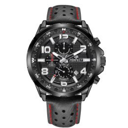 PERFECT Zegarek Męski Perfect Chronograf CH05L-07 + Box