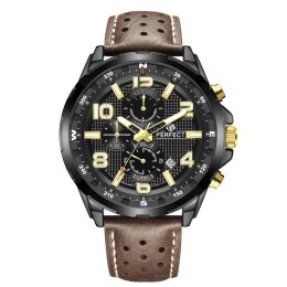 PERFECT Zegarek Męski Perfect Chronograf CH05L-08 + Box