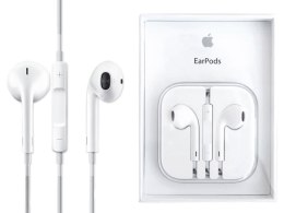 Apple Oryginalne słuchawki douszne Apple EarPods MD827ZM/B