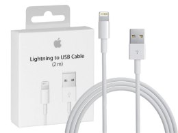 Apple Oryginalny kabel Apple Lightning 2m MD819ZM/A iPhone biały BOX