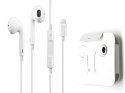 Apple Słuchawki Apple EarPods MMTN2ZM/A ze złączem Lightning białe
