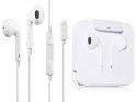 Apple Słuchawki Apple EarPods MMTN2ZM/A ze złączem Lightning białe
