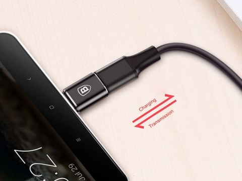 Baseus Adapter Baseus Micro USB do USB-C Typ C przejściówka Baseus Adapter Baseus Micro USB do USB-C Typ C przejściówka