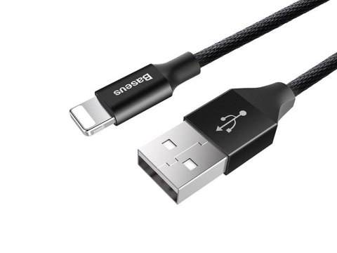 Baseus Baseus Oryginalny kabel Lightning iPhone Yiven 1,2m Black Baseus Baseus Oryginalny kabel Lightning iPhone Yiven 1,2m Black
