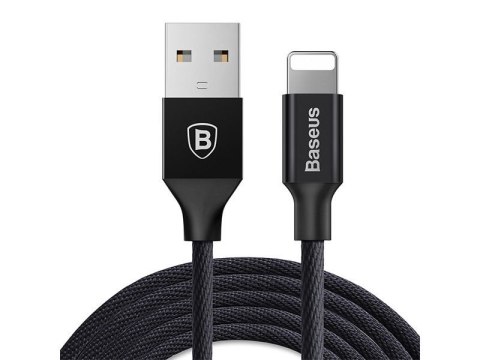 Baseus Baseus Oryginalny kabel Lightning iPhone Yiven Cable 1,8m Black Baseus Baseus Oryginalny kabel Lightning iPhone Yiven Cable 1,8m Black