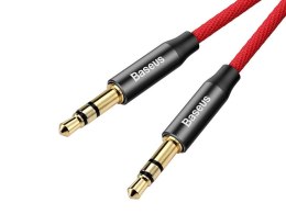 Baseus Baseus Yiven M30 kabel audio mini Jack 3.5mm 1m czerwony