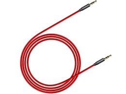 Baseus Baseus Yiven M30 kabel audio mini Jack 3.5mm 1m czerwony