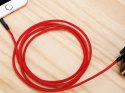 Baseus Baseus Yiven M30 kabel audio mini Jack 3.5mm 1m czerwony