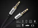 Baseus Baseus Yiven M30 kabel audio mini Jack 3.5mm 1m czerwony